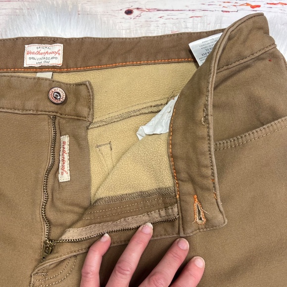 |•WEATHERPROOF•| Vintage Regular Fleece Lined Pants Size 40 L 30 - Picture 5 of 11